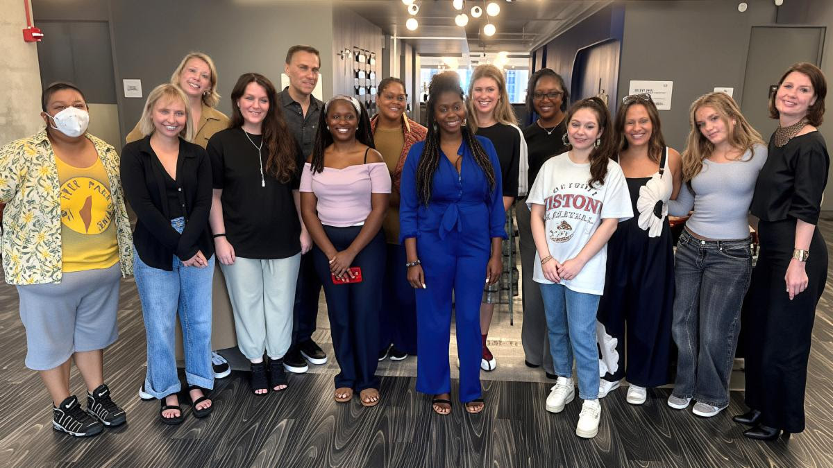 2025 Mimi Taylor Grimes Scholars and the Center for Story & Witness team.