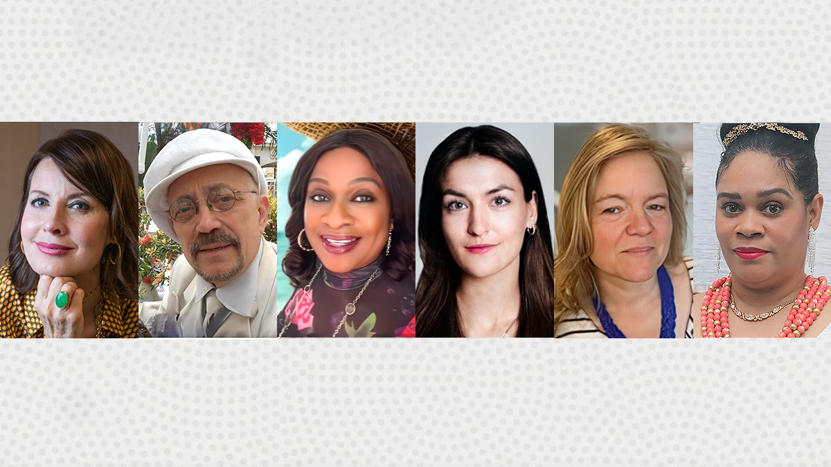 Anne K. Ream, Karl Bardosh, Patricia O’Dusami, Veronica Blecker, Eve Pomerance, and Queen Angelique-Monet Gureje-Thompson.