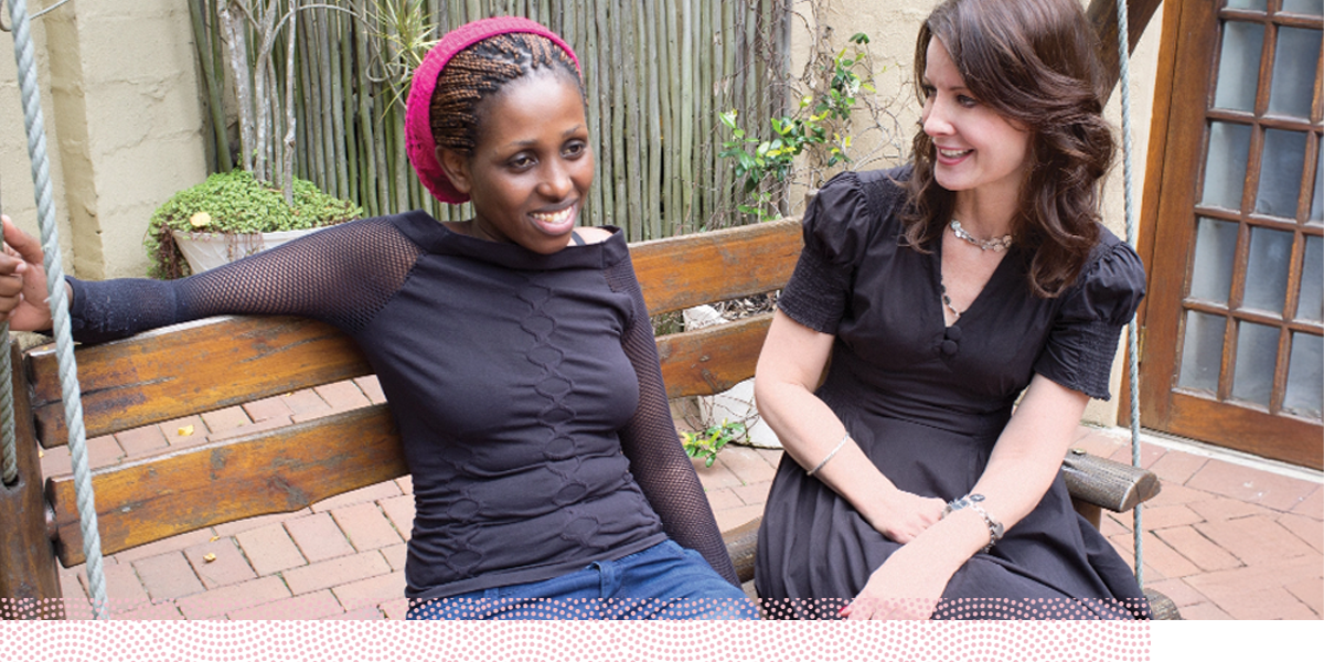 Lived Through This author Anne K. Ream spent nine years listening to survivors like Yvette Niyonzima share their stories – and their hopes.