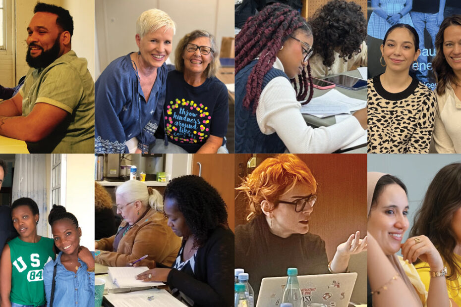 Scenes from our Center for Story & Witness writing program.