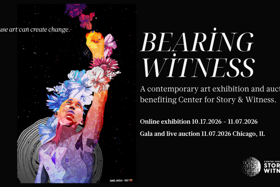 Bearing Witness, an online contemporary art exhibition and live auction