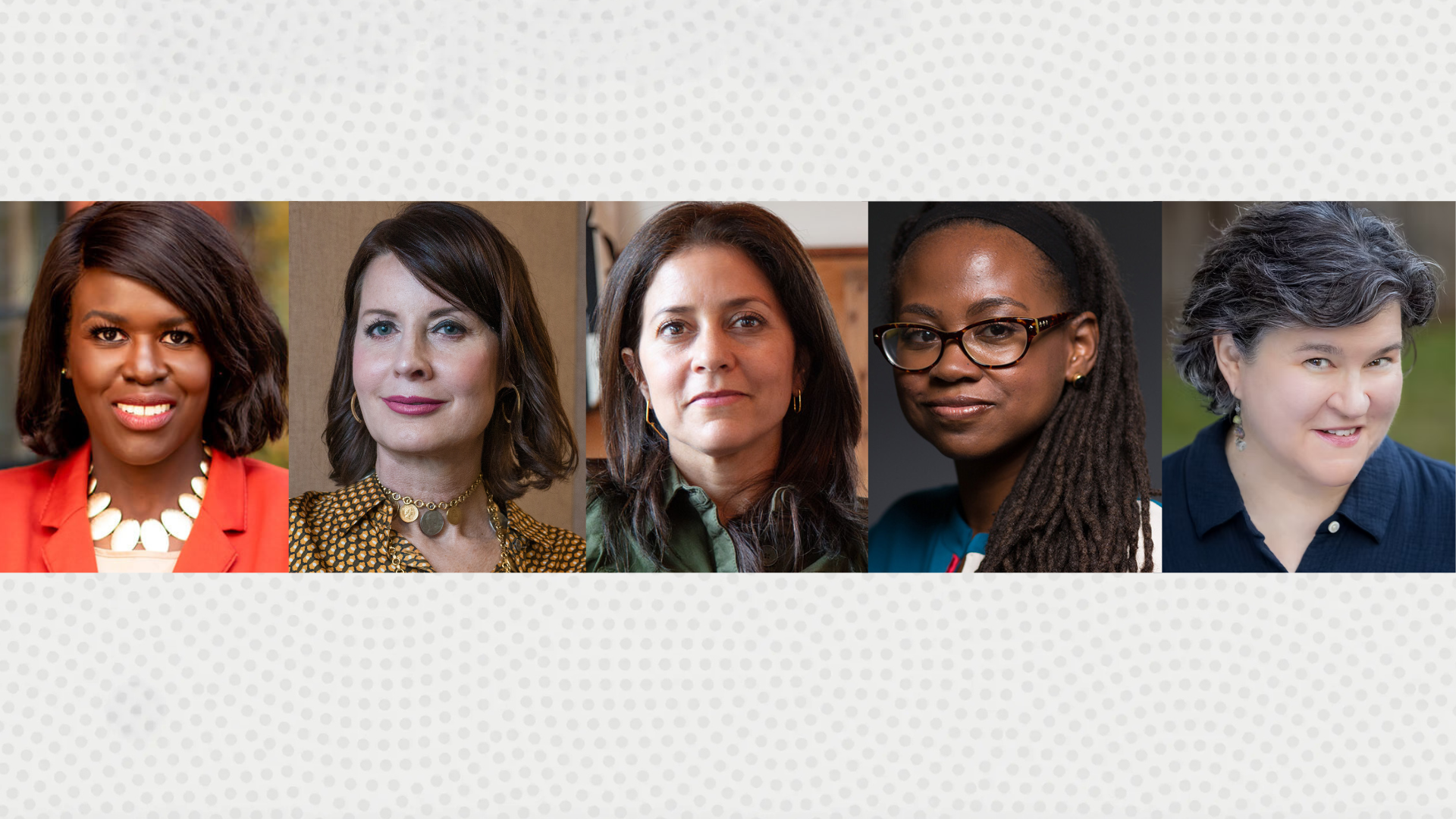 From L to R: Atima Omara, Anne K. Ream, Lisa Weinert, Jamia Wilson, & Emily Yellin